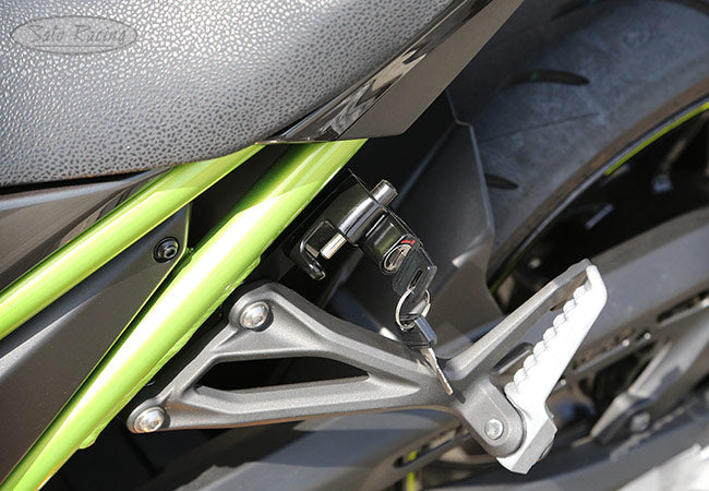 Sato Racing Helmet Lock for Kawasaki Z900 (2017+)