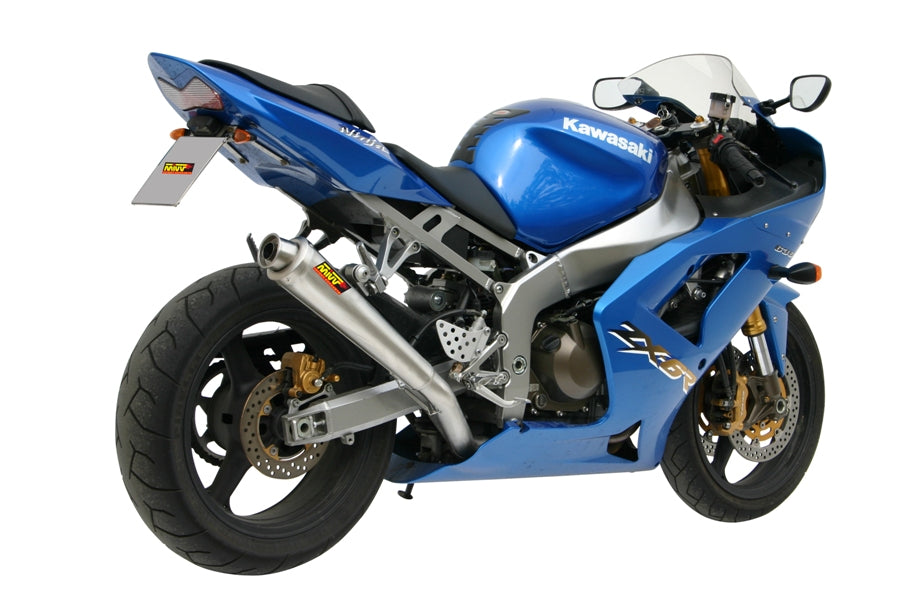 MIVV Slip-on, X-cone Stainless Steel, Standard Exhaust For Kawasaki ZX-6RR / ZX-6R 636 2003-2004