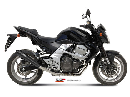 MIVV Slip-on, X-cone Black, Standard Exhaust For Kawasaki Z750 2007-2014