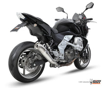 MIVV Slip-on, Ghibli Stainless Steel, Standard Exhaust For Kawasaki Z750 2007-2014
