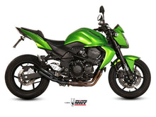 MIVV Slip-on, Double Gun Black, Standard Exhaust For Kawasaki Z750 2007-2014