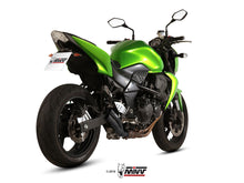 MIVV Slip-on, Double Gun Black, Standard Exhaust For Kawasaki Z750 2007-2014