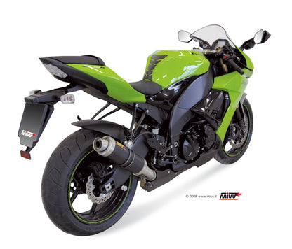 MIVV Slip-on, GP Carbon, Standard Exhaust For Kawasaki ZX-10 R 2008-2010