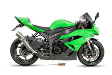 MIVV Slip-on, Ghibli Stainless Steel, Standard Exhaust For Kawasaki ZX-6R 09-16, ZX-6R 636 13-16