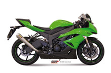 MIVV Slip-on, X-cone Stainless Steel, Standard Exhaust For Kawasaki ZX-6R 2009-2016
