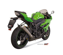 MIVV Slip-on, X-cone Stainless Steel, Standard Exhaust For Kawasaki ZX-6R 2009-2016