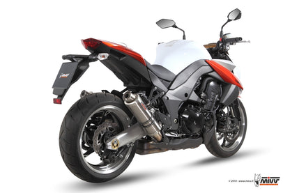 MIVV 2 Slip-on, GP Titan, Standard Exhaust For Kawasaki Z1000 2010-2013
