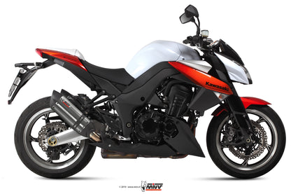 MIVV 2 Slip-on, Suono Stainless Steel, Standard Exhaust For Kawasaki Z1000 2010-2013