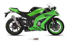 MIVV Slip-on, Ghibli Stainless Steel, Standard Exhaust For Kawasaki ZX-10 R 2011-2015