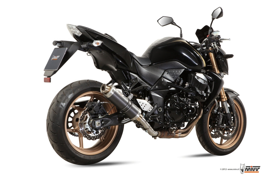 MIVV Slip-on, GP Carbon, Standard Exhaust For Kawasaki Z750 R 2011-2014