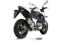 MIVV Slip-on, Speed Edge Stainless Steel, Standard Exhaust For Kawasaki Z800 2013-2016