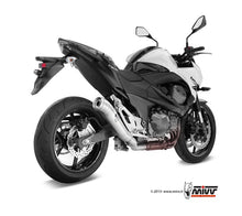 MIVV Slip-on, Ghibli Stainless Steel, Standard Exhaust For Kawasaki Z800 E 2013-2016
