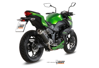 MIVV Slip-on, GP Carbon, Standard Exhaust For Kawasaki Ninja 300 13-16, Z300 15-16