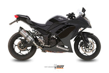MIVV Slip-on, Suono Stainless Steel, Standard Exhaust For Kawasaki Ninja 300 13-16, Z300 15-16