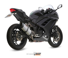 MIVV Slip-on, Suono Stainless Steel, Standard Exhaust For Kawasaki Ninja 300 13-16, Z300 15-16