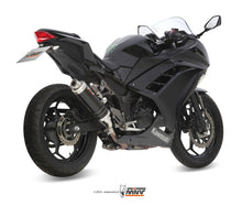 MIVV Slip-on, GP Black, Standard Exhaust For Kawasaki Ninja 300 13-16, Z300 15-16