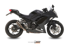MIVV Slip-on, Double Gun Full Titanium, Standard Exhaust For Kawasaki Ninja 300 13-16, Z300 15-16