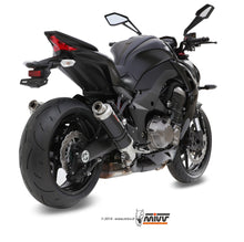MIVV 2 Slip-on, GP Black, Standard Exhaust For Kawasaki Z1000 / Z1000 R Edition 2014-2020