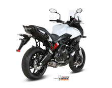 MIVV Full System 2x1, Oval Titan, Standard Exhaust For Kawasaki Versys 650 2015-2022