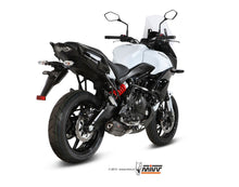 MIVV Full System 2x1, Suono Black, Standard Exhaust For Kawasaki Versys 650 2015-2022