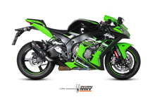 MIVV Slip-on, Suono Black, Standard Exhaust For Kawasaki ZX-10 R / RR 2016-2022