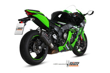 MIVV Slip-on, Suono Black, Standard Exhaust For Kawasaki ZX-10 R / RR 2016-2022