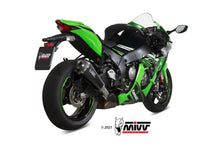 MIVV Slip-on, Delta Race Carbon, Standard Exhaust For Kawasaki ZX-10 R / RR 2016-2022