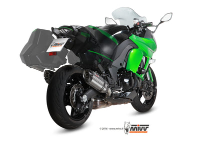 MIVV 2 Slip-on, Suono Stainless Steel, Standard Exhaust For Kawasaki Z1000 SX / Ninja 1000 SX 2014-2019