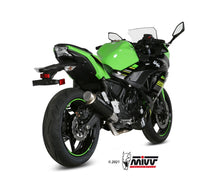 MIVV Full System 2x1, GPpro Carbon, Alto/High up Exhaust For Kawasaki Ninja 650 / Z650 2017-2022