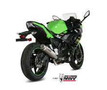 MIVV Full System 2x1, GPpro Titan, Alto/High up Exhaust For Kawasaki Ninja 650 / Z650 2017-2022