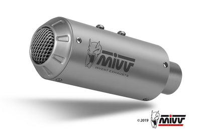 MIVV Full System 2x1, MK3 Stainless Steel, Standard Exhaust For Kawasaki Ninja 650 / Z650 2017-2022