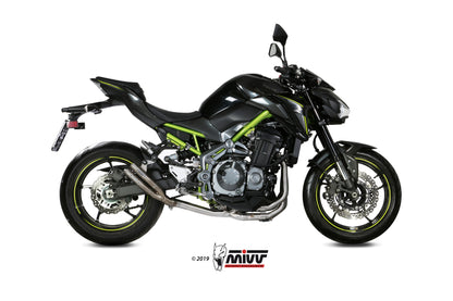 MIVV No-kat full collectors (fits on both MIVV and original silencers) Exhaust For Kawasaki Z900 2017-2019