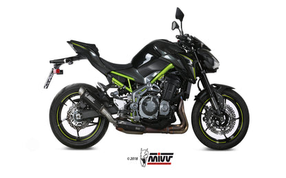 MIVV Slip-on, Gppro Carbon, Standard Exhaust For Kawasaki Z900 17-19, Z900 A2 (35 KW / 70 KW) 17-22