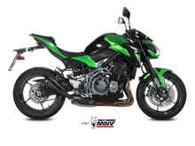 MIVV Slip-on, Double Gun Black, Standard Exhaust For Kawasaki Z900 17-19, Z900 A2 (35 KW / 70 KW) 17-22