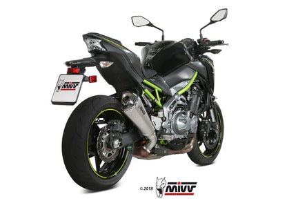 MIVV Slip-on, Delta Race Stainless Steel, Standard Exhaust For Kawasaki Z900 17-19, Z900 A2 (35 KW / 70 KW) 17-22