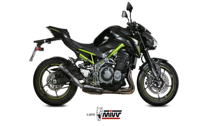 MIVV Slip-on, MK3 Carbon, Standard Exhaust For Kawasaki Z900 17-19, Z900 A2 (35 KW / 70 KW) 17-22