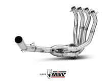MIVV No-kat full collectors (fits on both MIVV and original silencers) Exhaust For Kawasaki Z900 RS 2018-2022