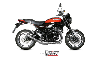 MIVV Slip-on, Ghibli Stainless Steel, Standard Exhaust For Kawasaki Z900 RS 2018-2022
