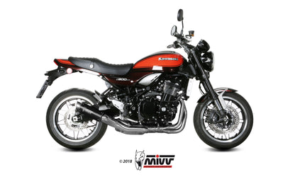 MIVV Slip-on, GPpro Black, Standard Exhaust For Kawasaki Z900 RS 2018-2022