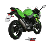 MIVV Slip-on, GPpro Titan, Standard Exhaust For Kawasaki Ninja 400 18-20, Z400 19-20