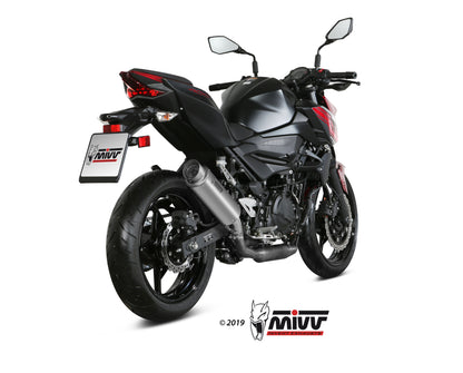 MIVV Slip-on, GPpro Titan, Standard Exhaust For Kawasaki Ninja 400 18-20, Z400 19-20
