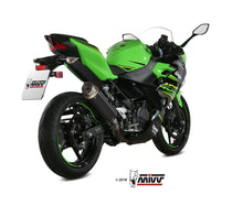 MIVV Slip-on, GPpro Black, Standard Exhaust For Kawasaki Ninja 400 18-20, Z400 19-20