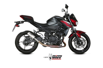 MIVV Slip-on, MK3 Stainless Steel, Standard Exhaust For Kawasaki Ninja 400 18-20, Z400 19-20