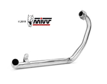 MIVV [No-kat pipe (compatible with both MIVV and original silencers).] Exhaust For Kawasaki Ninja 125 / Z125 2019-2022