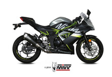 MIVV Slip-on, Delta Race Black, Standard Exhaust For Kawasaki Ninja 125 / Z125 2019-2022