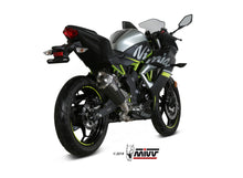 MIVV Slip-on, Delta Race Black, Standard Exhaust For Kawasaki Ninja 125 / Z125 2019-2022