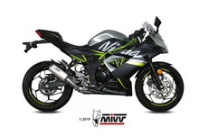 MIVV Slip-on, MK3 Stainless Steel, Standard Exhaust For Kawasaki Ninja 125 / Z125 2019-2022