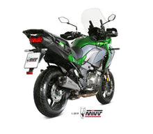 MIVV Slip-on, Delta Race Stainless Steel, Standard Exhaust For Kawasaki Versys 1000 2019-2022