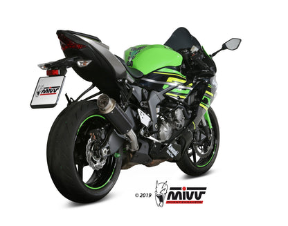 MIVV Slip-on, GPpro Black, Standard Exhaust For Kawasaki ZX-6R 636 2019-2020