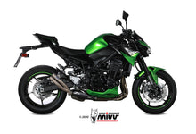 MIVV Slip-on, Double Gun Full Titanium, Standard Exhaust For Kawasaki Z900 2020-2022
